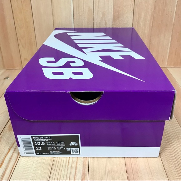 Nike SB Ishod Wair Black Smoke Grey Skate Shoes - Picture 5 of 5